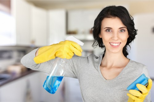 Kitchen cleaning service in Belsizepark with polished surfaces