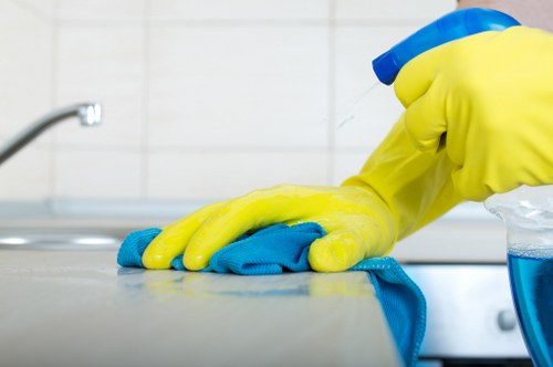 Deep cleaning service from a cleaning company in Belsizepark