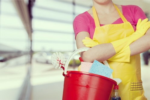 Clean and organized home interior maintained by Belsizepark Cleaners
